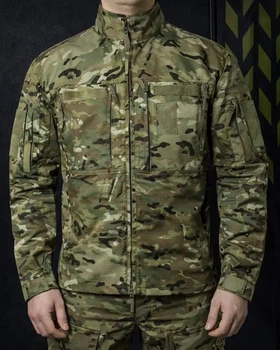 Кітель Kalista Military Full-Pro NYKO зі знімним-капюшоном мультикам розмір 2XL