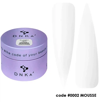 Гель для нарощування нігтів DNKa Builder Gel Mousse №0002 30 мл