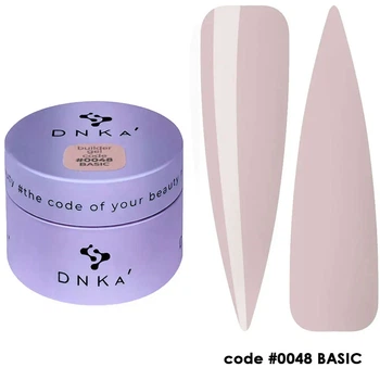 Гель для нарощування нігтів DNKa Builder Gel Basic №0048 30 мл