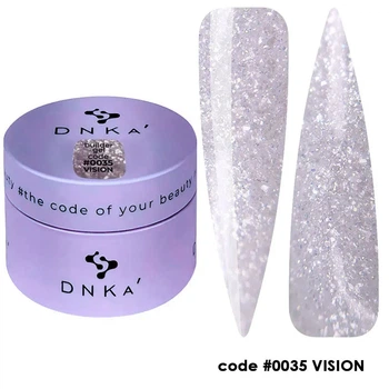Гель для нарощування нігтів DNKa Builder Gel №0035 Vision 15 мл