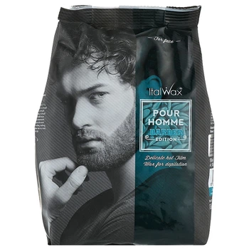 Гарячий віск ItalWax у гранулах Pour Homme Barber Edition 100 г