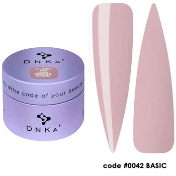 Гель для нарощування нігтів DNKa Builder Gel Basic №0042 30 мл