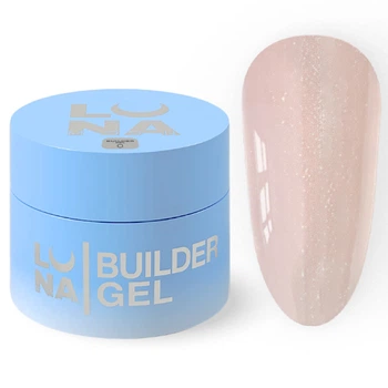 Гель для нарощування нігтів LUNA Shimmer Gel №2 15 мл
