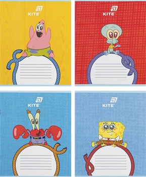 Набор тетрадей Kite SpongeBob SquarePants 12 листов в косую линию 25 шт (SB26-235)