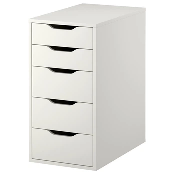 Комод IKEA ALEX белый 101.928.24