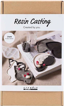 Творчий набір Creativ Company Resin Casting Create 10 deco dishes 977817 (5712854785198)