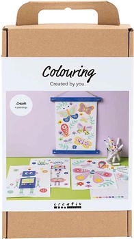 Набір для малювання Creativ Company Colouring Create 4 paintings 977812 (5712854777506)