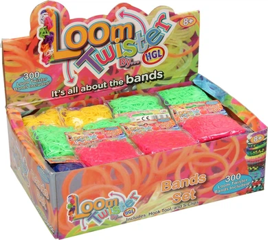 Набір для створення браслетів Loom Bands Twister з аксесуарами 14400 шт (5021813180043)