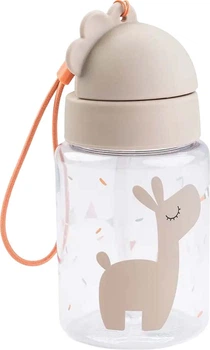Butelka ze słomką Done by Deer Lalee Beżowy 280 ml (5712643059790)