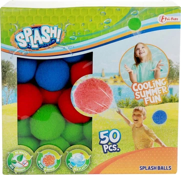 Набір м'яких м'ячів Toi-Toys Splash Super Balls 50 шт 2420938 (8714627003932)