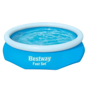 Надувний басейн Bestway Fast Set 305х76 см 3600л Синій (57266)