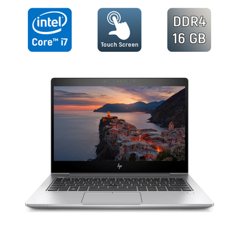 Ультрабук Б-класс HP EliteBook 830 G5 / 13.3" (1920x1080) IPS Touch / Intel Core i7-8650U (4 (8) ядра по 1.9 - 4.2 GHz) / 16 GB DDR4 / 512 GB SSD / Intel UHD Graphics 620 / HDMI / TouchID / Windows 10 б/у + Подарок Беспроводная мышь / USB