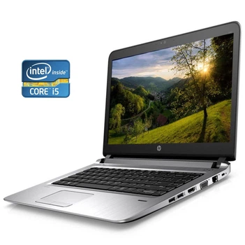 Ультрабук HP ProBook 440 G3 / 14" (1920x1080) TN / Intel Core i5-6200U (2 (4) ядра по 2.3 - 2.8 GHz) / 8 GB DDR4 / 128 GB SSD M.2 / Intel HD Graphics 520 / WebCam / Win 10 Pro б/у