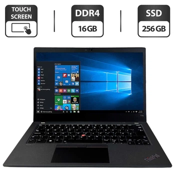 Ультрабук Lenovo ThinkPad T14s Gen 2 / 14" (1920x1080) IPS Touch / Intel Core i5-1135G7 (4 (8) ядра по 4.2 GHz) / 16 GB DDR4 / 256 GB SSD / Intel Iris Xe Graphics / WebCam б/у