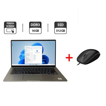 Ультрабук-трансформер Dell Latitude 9410 / 14" (1920x1080) IPS Touch / Intel Core i7-10610U (4 (8) ядра по 1.8 - 4.9 GHz) / 16 GB DDR3 / 512 GB SSD M.2 / Intel UHD Graphics / WebCam / Fingerprint б/в + Подарунок Дротова миша / USB