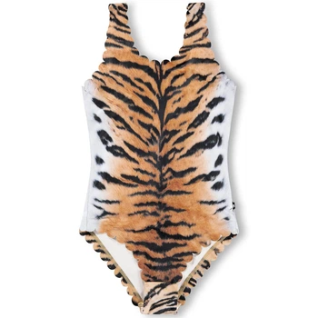 Закрытый купальник Molo Noelle Wild Tiger, цвет коричневый, размер 122 (8S26P512.5219)
