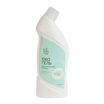 Экогель для очистки туалета Mint&Citrus Green Max 850 мл 99101318101