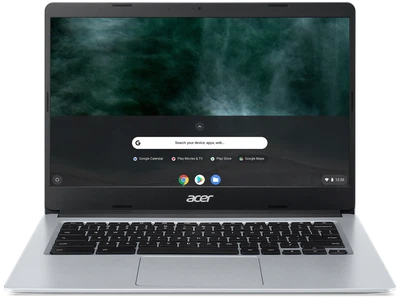 Сенсорний ноутбук 14" Acer CB314-1HT-P2DF Intel Pentium N5030 RAM 8GB eMMC 64GB Chrome OS (UKR) (100779559)