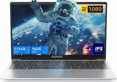 Ноутбук 15.6" Acemagic AX15 Intel N95 RAM 16GB SSD 512GB Win11 (UKR) (102252873) - Уцінка