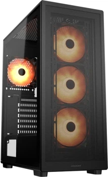 Корпус Deepcool WAVE V2 Black, без БП, Micro ATX