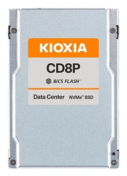 Твердотельный накопитель SSD 7.68Tb, Kioxia CD8P-R, U3 PCI-E 5.0 x4, 2.5" (KCD8XPUG7T68)