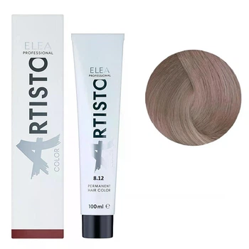 Крем-фарба Elea Professional для волосся Artisto Color 8.12 Попелясто-фіолетовий світло-русявий 100 мл
