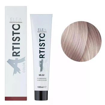 Крем-фарба Elea Professional для волосся Artisto Color 10.12 Світлий попелясто-фіолетовий блондин 100 мл