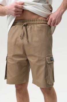 Шорти карго URBAN, пісочний 2XL