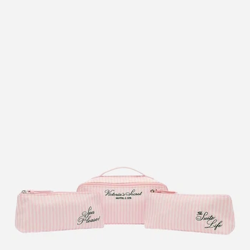 Набор косметичек женских 3 шт Victoria's Secret 651786559 Розовый (1159859834)