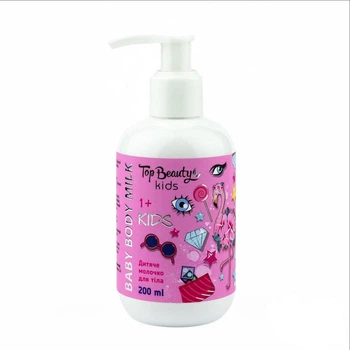 Дитяче молочко для догляду шкіри тіла Top Beauty Baby Body Milk від 1 року 200 мл
