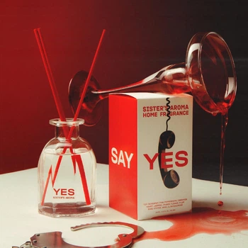 Парфумований аромадифузор для дому Sister’s Aroma Home Fragrance SAY YES з фруктовими, пряними та кавово-ванільними нотами 140 мл