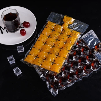 Пакетики форми для льоду на 1080 кубиків (45 шт × 24 кубики)