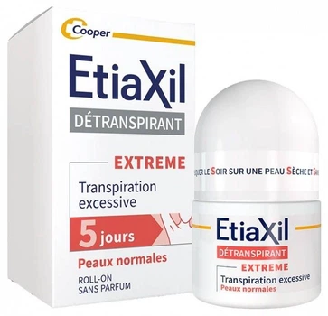 Антиперспірант кульковий Etiaxil Normal Skin, Етіаксил, для нормальної шкіри 15 мл