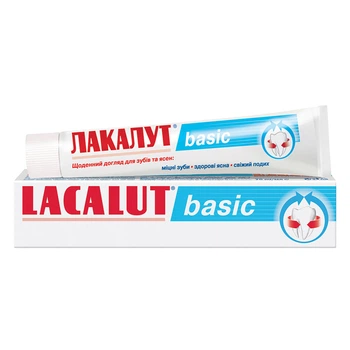 Зубна паста Lacalut Basic 75 мл (GOSP-696590)