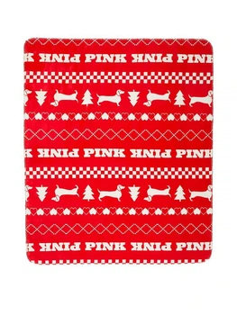 Теплий плед із логотипом PINK Victoria's Secret Cozy-Plush Blanket