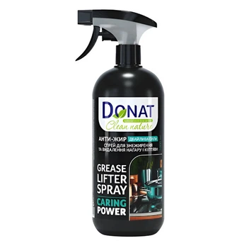 Спрей для удаления нагара, жира и копоти Donat Clean Nature Антижир 1000 мл (DON04594)