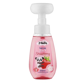 Мыло-пенка Small Panda 2в1 "Strawberry" детская 300 г (DN32877)