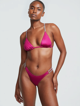Купальник Victoria's Secret Double Shine Strap Bikini - XS - Розовый - XS