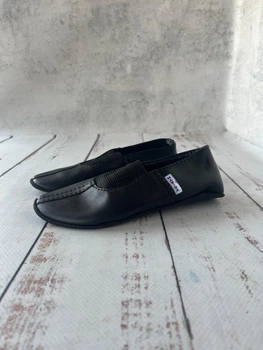 Чешки дитячі шкіряні Matita 29р-18.5см Чорний (222-1)