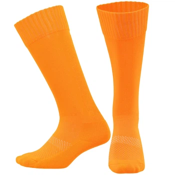 Гетры футбольные детские оранжевые SP-Sport Classic 625 размер 28-33 Orange