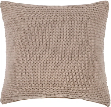 Наволочка вязаная Home Line Tonk Line Шахматка Бежевая 40х40 см (193270 HL)