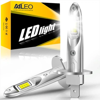 LED-лампы H1 80W 6500K для авто – мощный белый свет и надежная работа