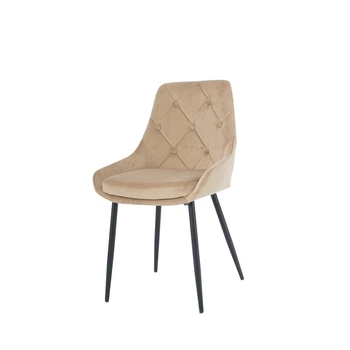 Стул кухонный Intarsio ALFIE 51×51×82 см Бежевый