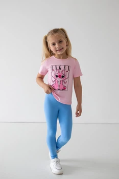 Лосины для девочки Stylebaby (8002-83бл) Рост 110 см Голубой