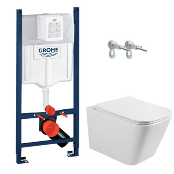 Набор инсталляция GEBERIT 388400WG RAPID SL 2в1 с унитазом VOLLE LIBRA 2.0 vortice