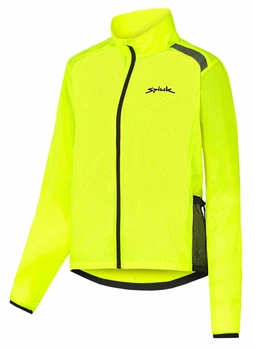 Ветровка Spiuk Anatomic Windproof унисекс желтая M