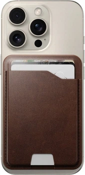 Etui-portfel Nomad Leather Mag Wallet with Find My Tracking Rustic Brown (NM011758858)