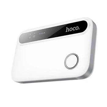 4G модем HOCO HI41(LTE), 900-2600МГЦ, 50-150Mb/s, USB, акумулятор 2100mAh, White, BOX