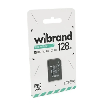 Карта пам'яті Wibrand microSDHC Class 10 UHS-I, 128GB