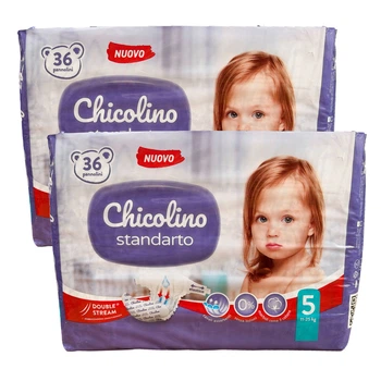 Подгузники Chicolino Standarto 5 (11-25 кг), 72 шт
